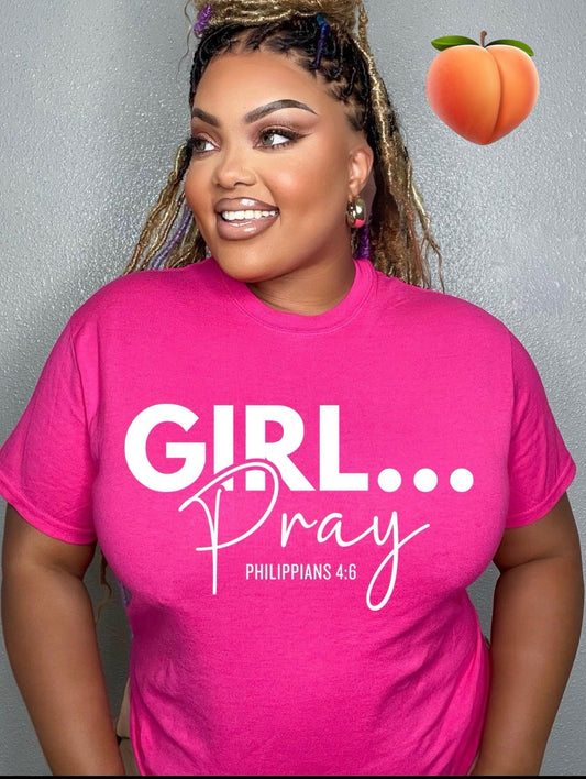 Girl Pray Tshirt